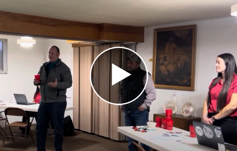 Nex-Tech CEO, Jimmy Todd, engaging with Clayton residents recently